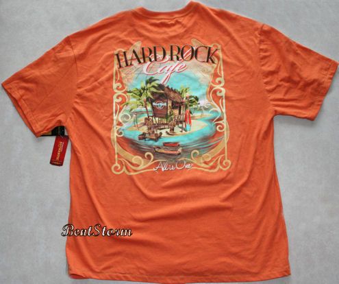   HONOLULU HAWAII ORANGE SHACK ISLAND T SHIRT TEE 2012 STYLE NWT  