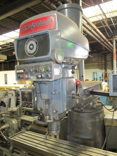 Bridgeport Series II Vertical Mill with DRO  