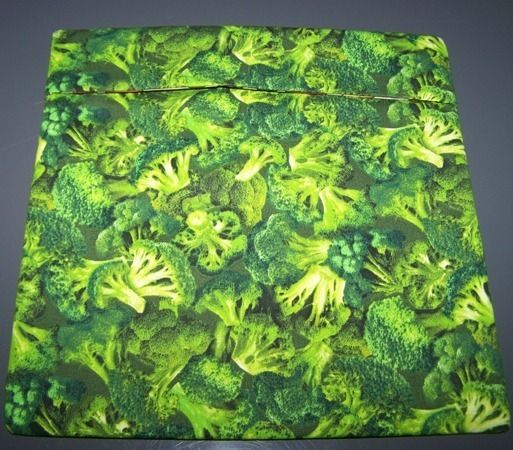Microwave Broccoli Steam Cooking Baking Bag 100% Cotton  