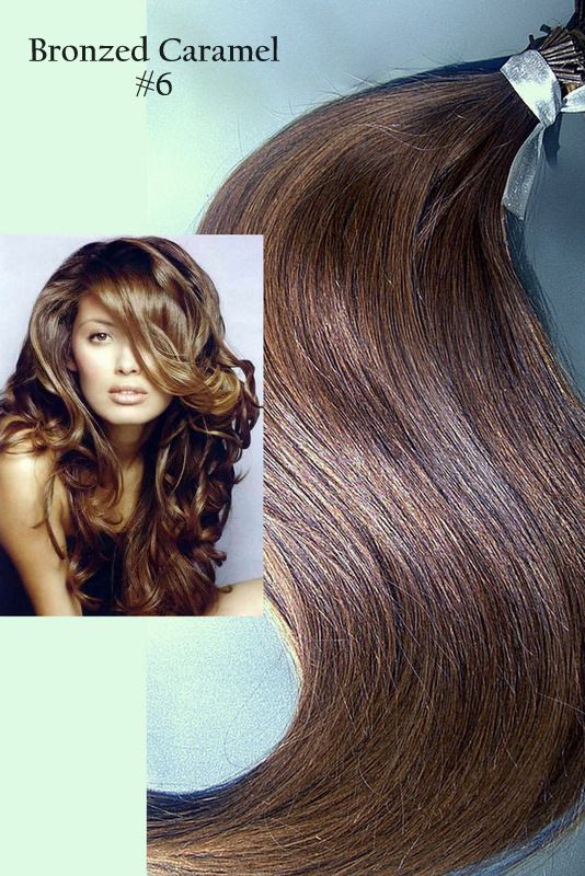 50 European Remy Human Hair Extensions 22 I Tip Micro  