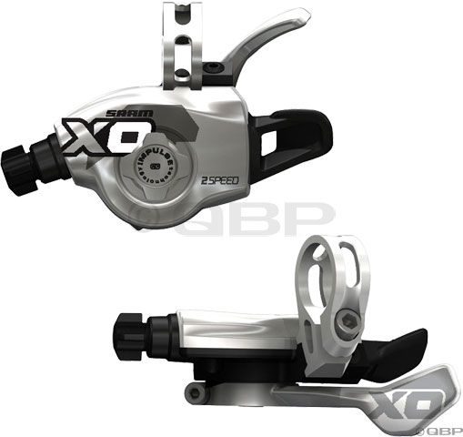 SRAM X.0 2 x 10 Trigger Shifter Set Silver 710845673511  