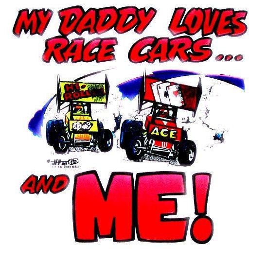 SHIRT TEE KIDS SPRINT MODIFIED OUTLAW RACE CAR KSD45  