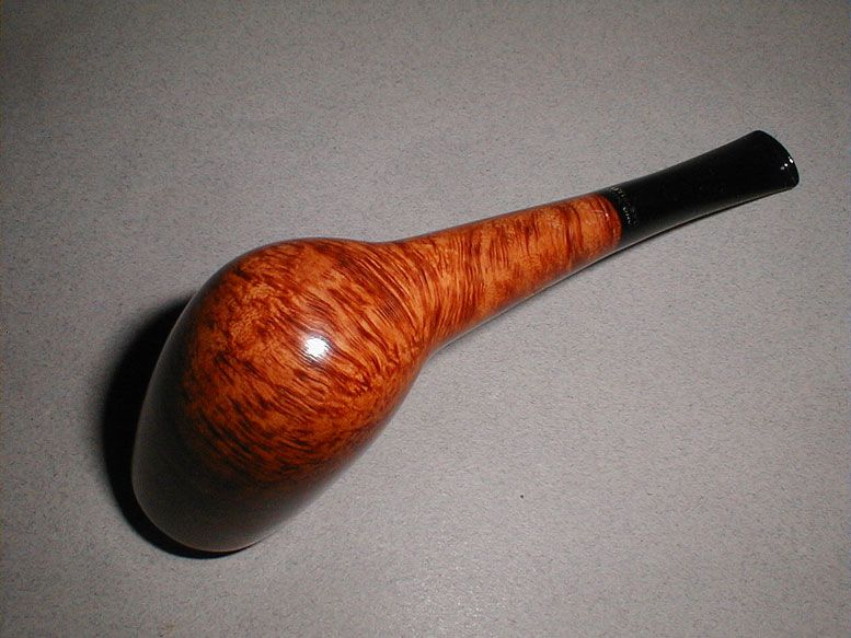 Castello Collection Occhio di Pernice Bent Billiard Pipe * Mint 