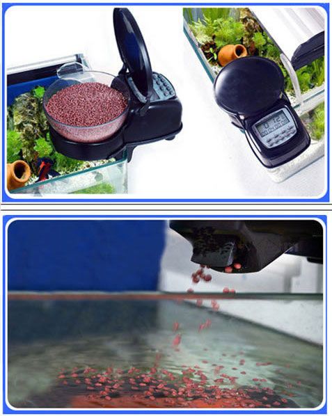 Automatic Aquarium Digital Tank Pond Fish Food Feeder Timer  