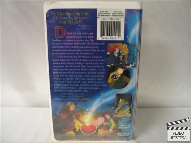 Black Cauldron, The * VHS Disney 786936020212  