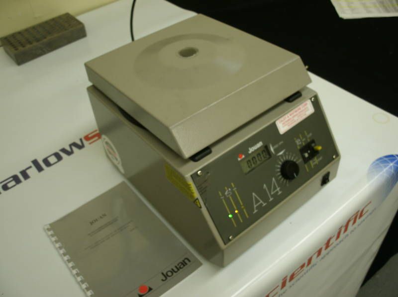 JOUAN A 14 MICRO CENTRIFUGE  