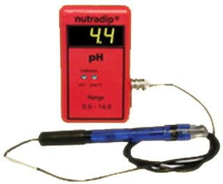 NEW Nutra Dip Continuous pH Meter Hydroponic Water Soil  