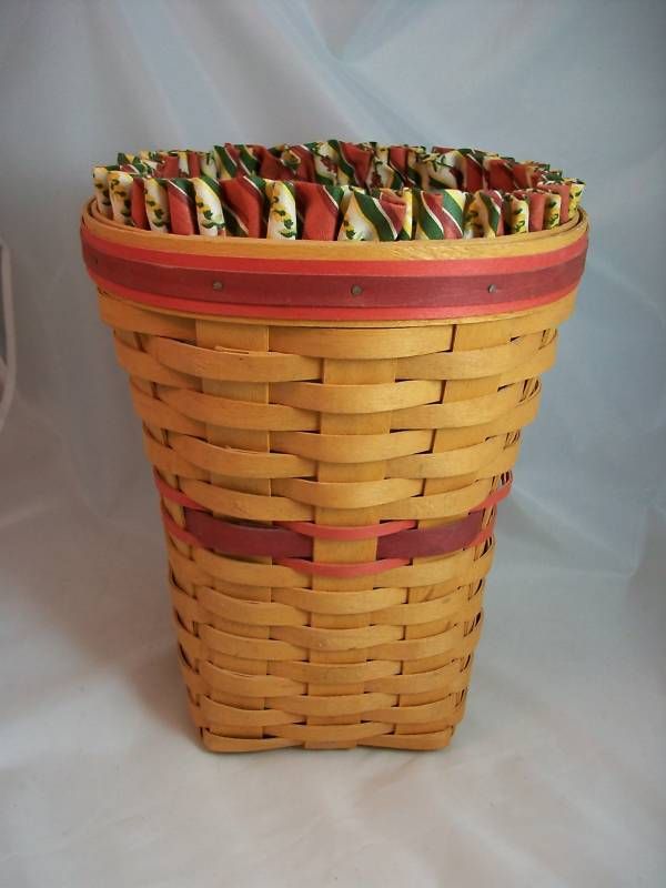 Longaberger 1998 May Series Snapdragon Basket Combo  