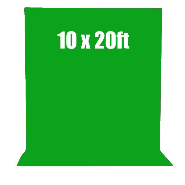 CHROMAKEY GREEN MUSLIN BACKDROP KIT SCREEN PHOTOGRAPHIC LIGHT GG13 