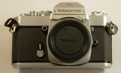 NIKON NIKKORMAT EL 35MM SLR CAMERA BODY ONLY MINTY CLA  