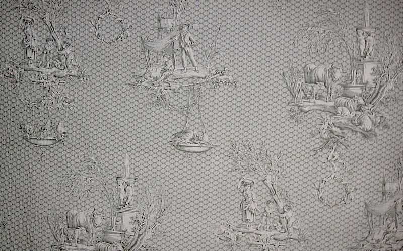 yards Clarence House Les Enfants Neoclassical Toile  