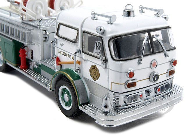 descriptions brand new 1 64 scale diecast model of 1966 mack c pumper 