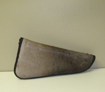 REAL BLESBOK HIDE HANDGUN / PISTOL CARRY CASE / RUG 14  