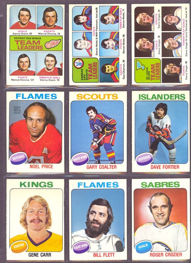 1975 OPC O Pee Chee #334 Gary Coalter Scouts (Near Mint  