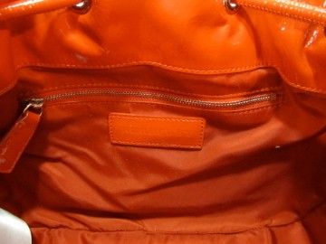   Tangerine CHECK Drawstring NOVA QUILT COLVILLE Crossbody Bag Purse