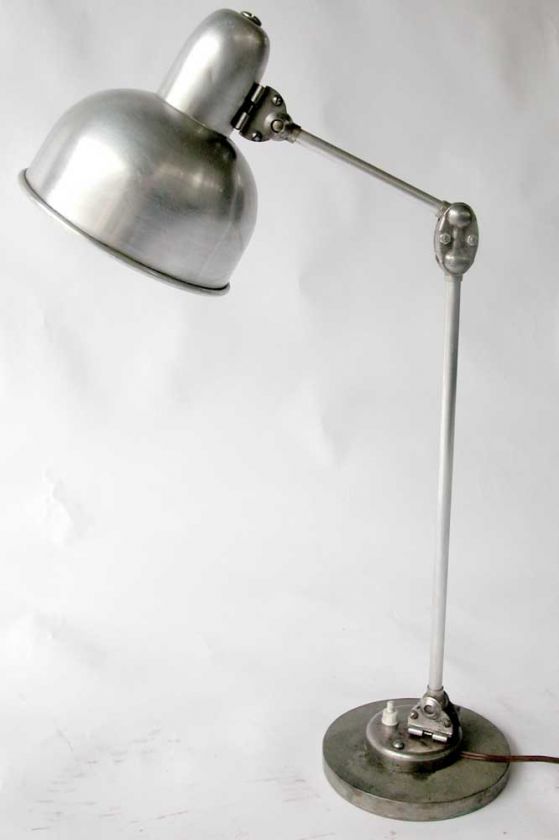 ART DECO INDUSTRIAL DESK LAMP CHRISTIAN DELL KAISER  