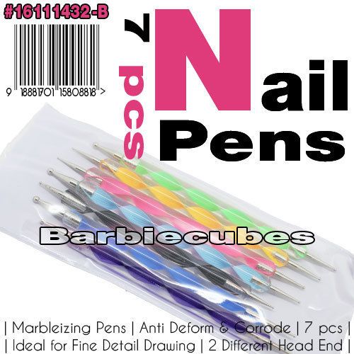   Tips 2 Way Marbleizing Pen Tool for Design Paint Dotting #16 432 7x