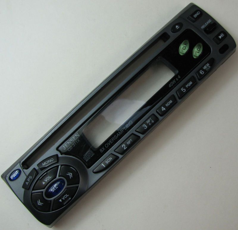 Jensen CD311X Car CD Player Faceplate FAST$4SHIPPING  