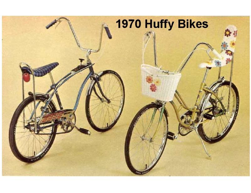 1970 Huffy Banana Seat Bike Refrigerator Magnet  