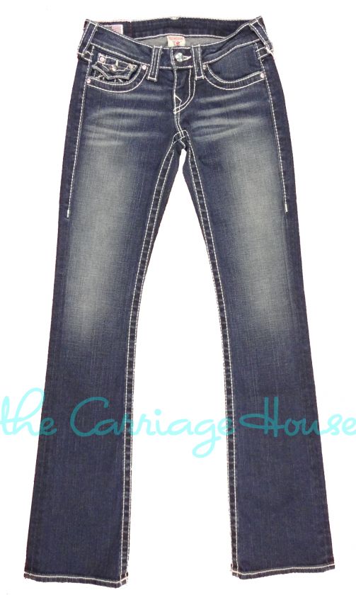 NWT True Religion Jeans Disco Becky Big T in Dakota Sky  