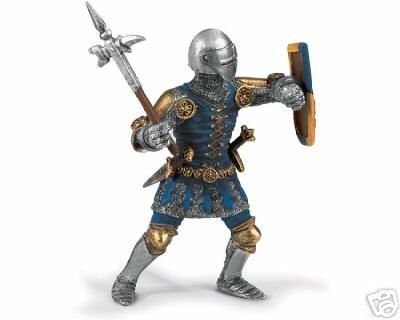 SCHLEICH Knight SOLDIER WITH WAR HAMMER Lion Coat 70021  