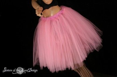 PARIS PINK ROMANCE TUTU SKIRT BALLET DANCE ANY SIZES  