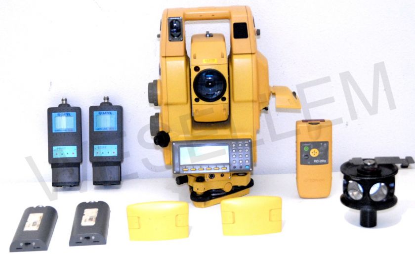   802A Robotic Reflectorless Total Station w/ Satel 3ASD Radios  