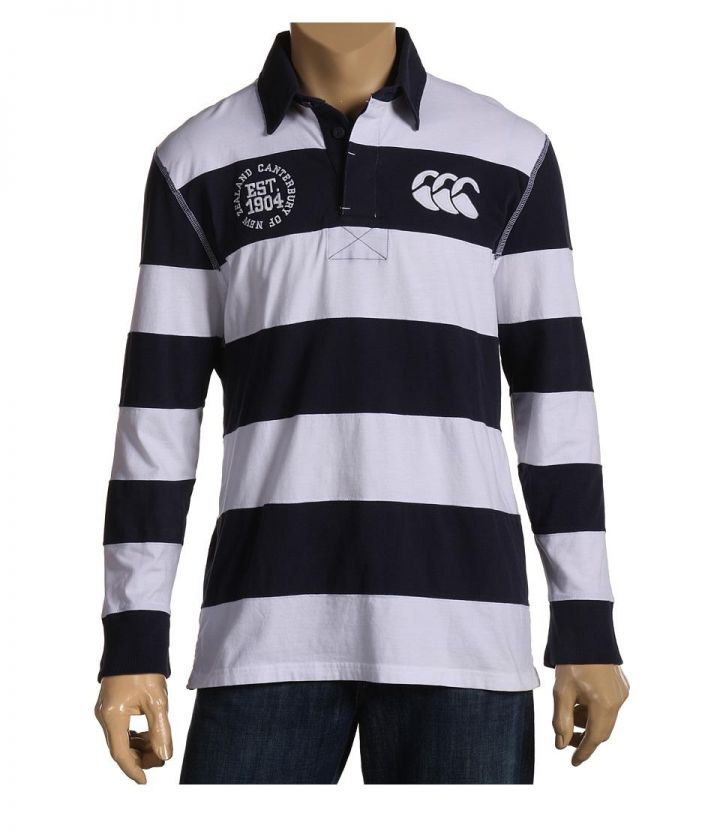   New Zealand Carisbrook Mens L/S Rugby Jersey Shirt $115 NEW XL  