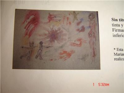 CUBA ORIGINAL MARIANO RODRÍGUEZ SIGNED 1967 WATERCOLOR  