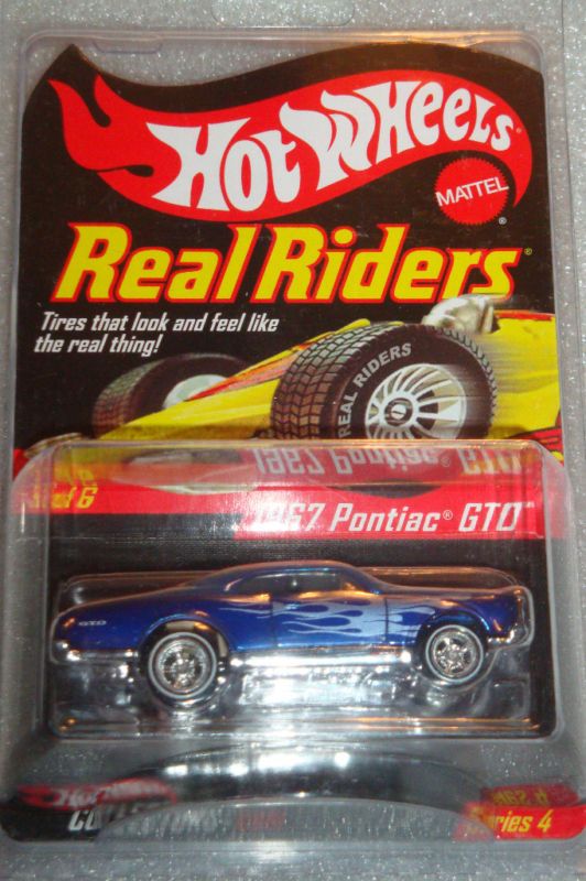 Hot Wheels RLC Real Riders 67 GTO blue  