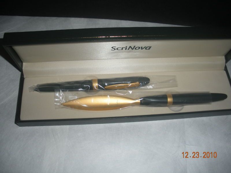 Lerche Letter Opener & Matching Pen set Scr Nova  