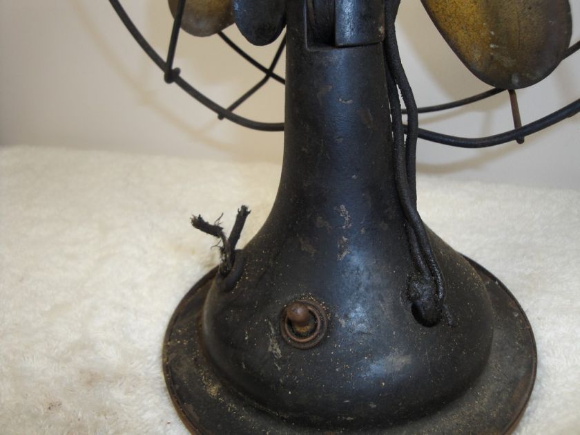 Diehl 9 One Speed Vintage Fan   Missing Power Cord  