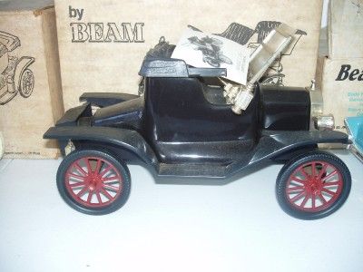   Jim Beam Decanters w/ Boxes Ford Phaeton Model T A Chevy Bel Air