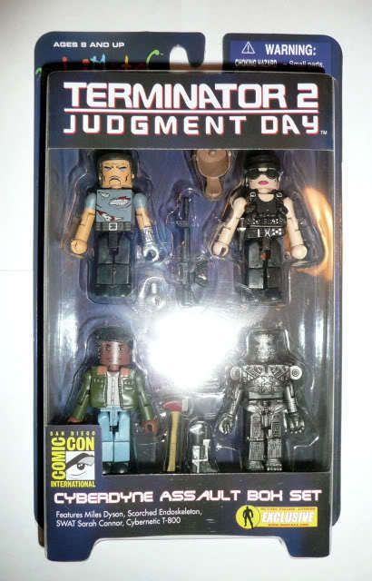 Marvel Minimates Terminator 2 Cyberdyne Assault Box Set  