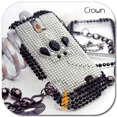 BLING Rhinestone Hard Case Cover Samsung Intercept M910  