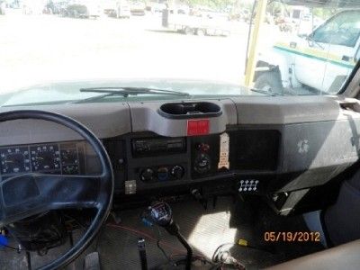 2000 International 4700 Diesel Chipper Dump Truck with Altec 55 