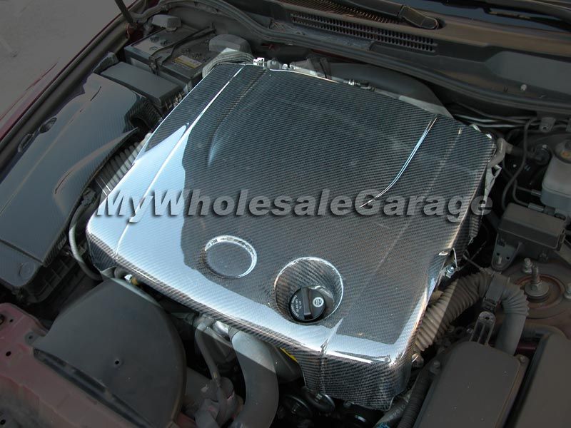 06 07 08 LEXUS IS250 2.5L V6 CARBON FIBER ENGINE COVER  