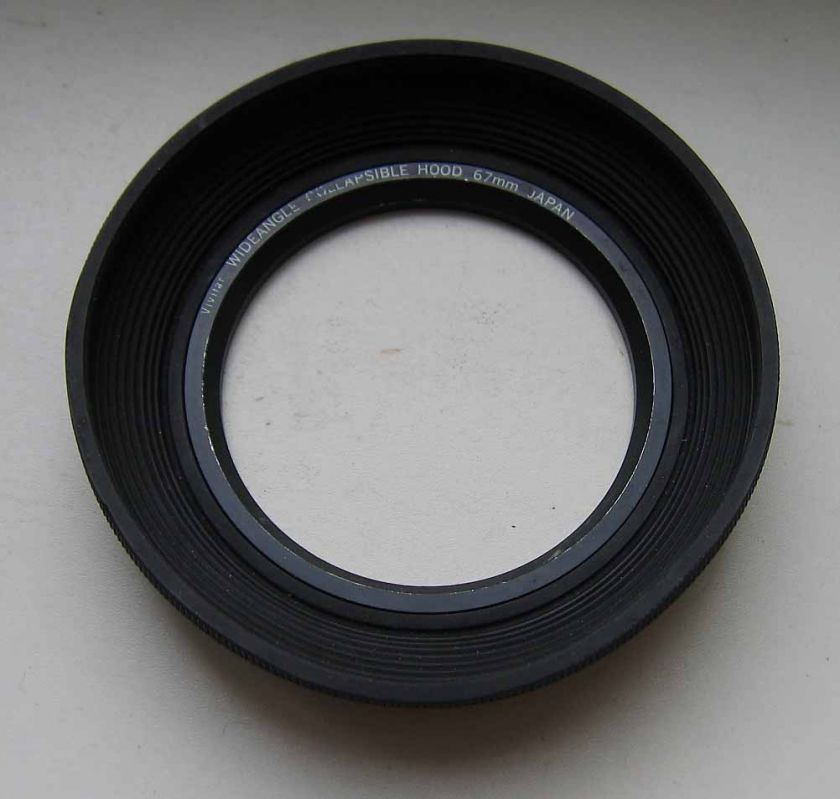 Lens hood Vivitar Wide angle lens D=67mm Japan  
