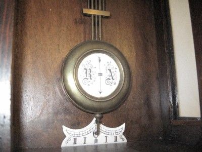 Antique Jung Hans RA Regulator Clock Circa 1890s  