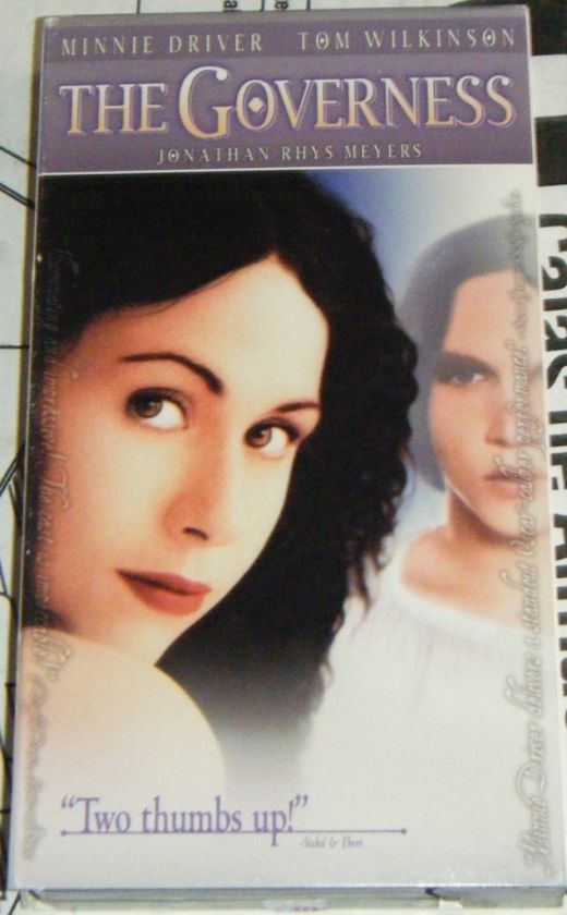 THE GOVERNESS   Minnie Driver, Tom Wilkinson   VHS 043396019973  