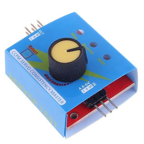 CH 4.8 6V Multi ESC Servo Tester CCPM Master Checker  