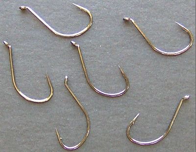 Mustad 10546BLN ~ Dropshot & Finesse Wacky Worm Hook ~ Qty 6 per pack