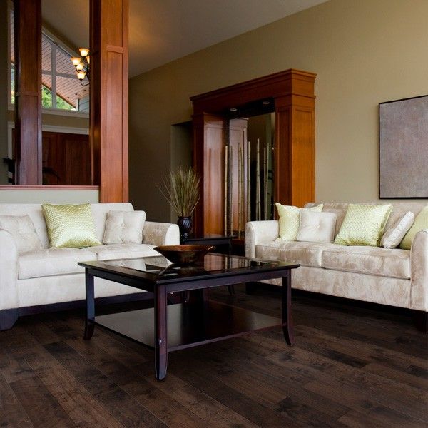 Hand Scraped Birch Hardwood Flooring Engineered wood  