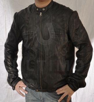 17 Again Oblow Zac Efron Leather Jacket BNWT All Sizes  