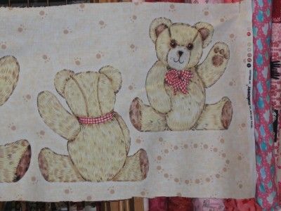 TEDDY BEAR DOLL PANEL  