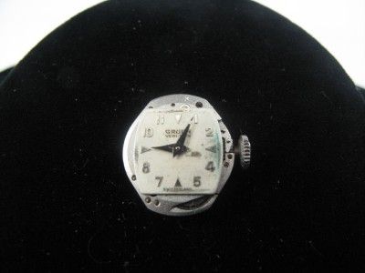 VINTAGE LADIES GRUEN 17J WRIST MOVEMENT CALIBER 215  