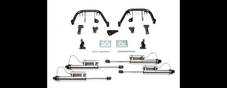   System w/Black Dirt Logic Shocks   2011 Ford F250/F350 4WD (K2134B