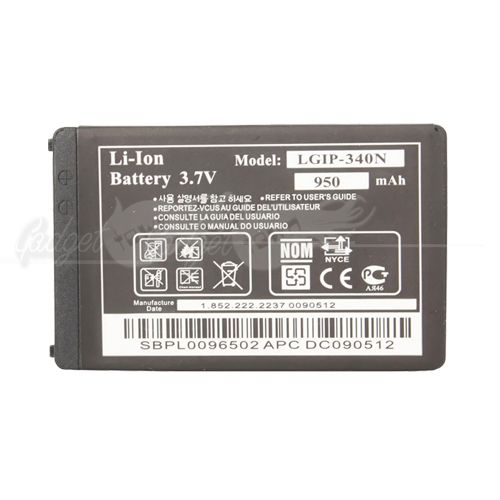   340N battery for LG Xenon GR500 BANTER AX265 USA   