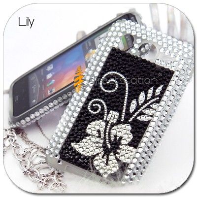 BLING Faceplate Soft Skin Case AT&T HTC Inspire 4G  