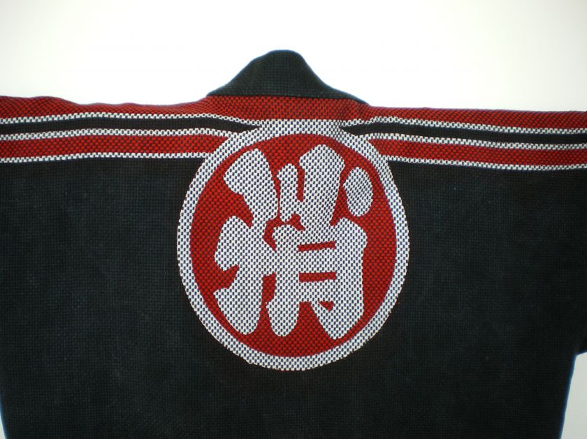 Japanese antique firemans jacket HANTEN  